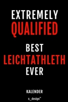Kalender f�r Leichtathlethen / Leichtathleth / Leichtathlethin: Immerw�hrender Kalender / 365 Tage Tagebuch / Journal [3 Tage pro Seite] f�r Notizen, Planung / Planungen / Planer, Erinnerungen, Spr�ch 1699101213 Book Cover