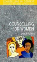Counselling for Women PB 0335190340 Book Cover