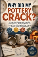 Why Did My Pottery Crack?: A Practical Guide to Preventing Cracks, Warping, Weak Attachments, and Firing Failures During Building, Drying, Bisque Firing, and Glaze Firing B0HC5J59QZ Book Cover