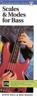 Scales & Modes for Bass: Handy Guide 0882845462 Book Cover