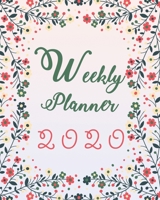 2020 Weekly Planner: 12 Month, Weekly Monthly Appointment Calendar, Agenda Schedule Organizer Journal, Spring Floral 1676497803 Book Cover