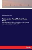 Romreise Des Abtes Markward Von Prum 3742856383 Book Cover