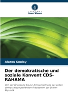 Der demokratische und soziale Konvent CDS-RAHAMA 6205858428 Book Cover