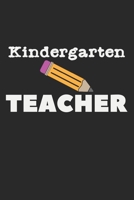 Kindergarten Teacher: Notebook A5 Size, 6x9 inches, 120 blank Pages, Kindergarten Teacher Preschool School Teach Teaching Teachers Education Educator 1661736297 Book Cover