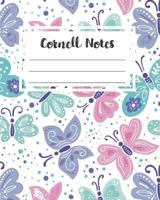 Cornell Notes: Cute Butterfly Note Taking Template Cornell Style Method High School College Students 1082267783 Book Cover