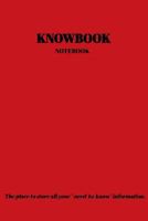 The KNOWBOOK Notebook 0368351971 Book Cover