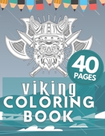 Viking Coloring Book: Norse Viking Dover Vikings More Warriors B08WTHKV1P Book Cover