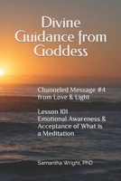 Divine Guidance From Goddess Channeled Message #4 From Love & Light: Lesson 101 Emotional Awareness & Acceptance of What Is A Meditation (Loving Guidance from Goddess) B0BF2LSSG4 Book Cover