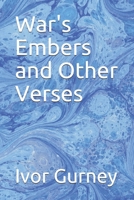 War's Embers and Other Verses 3368917668 Book Cover