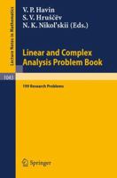 Linear und Complex Analysis Problem Book 3540128697 Book Cover