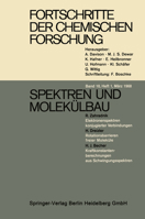 Fortschritte Der Chemischen Forschung: Spektren Und Molekulbau / Anorganische Chemie / Biguanides / Metalle: Legierungen Und Verbindungen 354004115X Book Cover