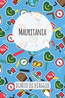 Mauritania Diario di Viaggio: Pianificatore di viaggio I Pianificatore di viaggio su strada I Diario a griglia a punti I taccuino I Diario tascabile I Regalo per Backpacker (Italian Edition) 1658746090 Book Cover