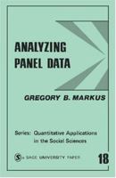 Analyzing Panel Data (Quantitative Applications in the Social Sciences) 0803913729 Book Cover