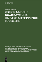 Über Magische Quadrate Und Lineare Gitterpunktprobleme 3112502493 Book Cover