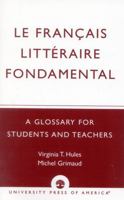 Le Francais Littéraire Fondamental 0819120189 Book Cover