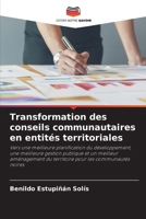 Transformation des conseils communautaires en entités territoriales 6209093523 Book Cover