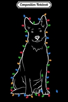 Composition Notebook: Australian Cattle Dog Christmas Tree Pine Xmas Dog Gift  Journal/Notebook Blank Lined Ruled 6x9 100 Pages 1672154685 Book Cover