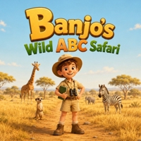 Banjo’s Wild ABC Safari: A Fun Animal Alphabet Adventure for Kids B0H33GN2N7 Book Cover
