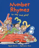 Number Rhymes to Say and Play 1845074416 Book Cover