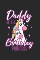 Unicorn Daddy of the Princess Notebook: Notebook / 6x9 Zoll / 120 dotted Pages 1712630806 Book Cover