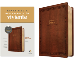 Biblia Letra Gigante Ntv Con Filament (Sentipiel, Café Rojizo, Letra Roja) B0H57C2ST3 Book Cover