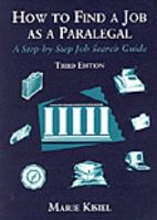 How to Find a Job as a Paralegal 0314067426 Book Cover