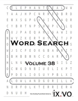 Word Search Volume 38 B084Q95152 Book Cover