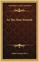 As the Hart Panteth 0548410836 Book Cover