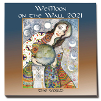 2021 We'Moon on the Wall 1942775296 Book Cover