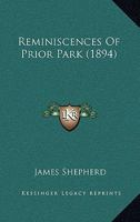 Reminiscences Of Prior Park 1279295090 Book Cover