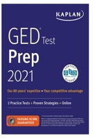 GED 2021: 2 Practice Tests + Proven Strategies + Online null Book Cover