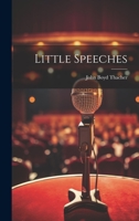 Little Speeches 1022091050 Book Cover