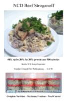 Ncd Beef Stroganoff: 40% Carbs 30% Fat 30% Protein and 500 Calories 1535227710 Book Cover