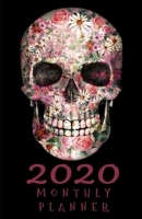 2020 Monthly Planner: Flower Sugar Skull - Day of the Dead Small Pocket Calendar 5.06 x 7.81 167783143X Book Cover