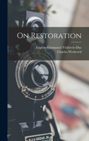 On Restoration 0344432599 Book Cover