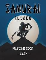Samurai Sudoku Puzzle Book - Easy: 500 Easy Sudoku Puzzles Overlapping into 100 Samurai Style B083XRY5QL Book Cover