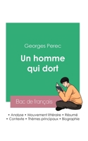 Réussir son Bac de français 2023: Analyse du roman Un homme qui dort de Georges Perec 2385092611 Book Cover