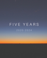 FIVE YEAR JOURNAL 2020-2024: 5-Year Journal Record Personal Memories in Diary for Five Years 1671722094 Book Cover