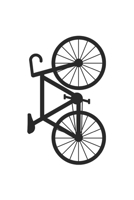 Fahrrad Notizbuch: Fahrrad Radfahrer Geschenk / 6x9 Zoll / 120 linierte Seiten 1703975251 Book Cover