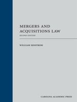Mergers and Acquisitions Law 153101688X Book Cover