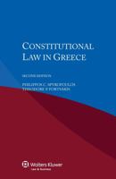 Constitutional Law in Greece - 2nd Edition 9041148655 Book Cover