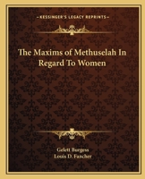 The Maxims of Methuselah 1162582731 Book Cover