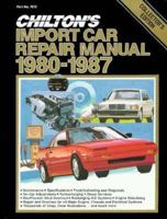 HARDCOVER CHILTON'S IMPORT CAR MANUAL 1980 - 1987 0801976723 Book Cover