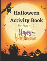 Halloween Activity Book: Ages 4-10 null Book Cover