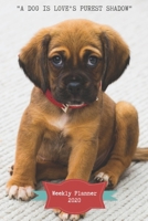 A Dog Is Love's Purest Shadow Weekly Planner 2020: Schedule / Appointment / Habit Tracker / To-Do List / Calendar/ Agenda / 6" x 9" Size With Cute ... To Make 2020 Your Most Organized Year Ever! 1672354897 Book Cover