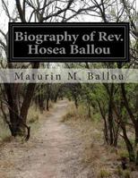 Biography of REV. Hosea Ballou 150024757X Book Cover