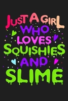 Just A Girl Who Loves Squishies and Slime: Squishies and Slime Notebook Lined Paperback Journal With Planner For Girls Teens 1692700464 Book Cover