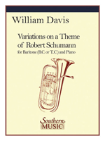 Variations on a Theme of Robert Schumann: Baritone 1581063695 Book Cover