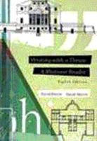 Writing with a Thesis: A Rhetoric Reader 0030791014 Book Cover