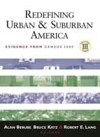 Redefining Urban and Suburban America: Evidence from Census 2000, Volume Three (Redefining Urban and Suburban America) 0815708831 Book Cover